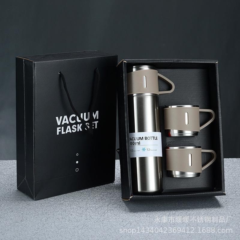 3in1 VACUUM FLASK SET