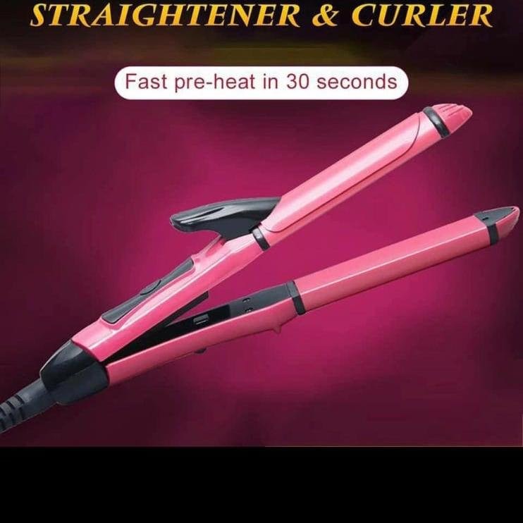 2in1 NOVA HAIR CURLER STRAIGHTENER