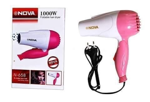 1000W FOLDABLE MINI HAIR DRYER