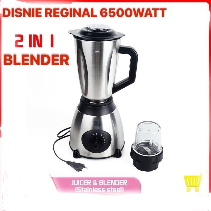 DISNIE REGINAL 650WATT STAINLESS STEEL ICE BREAKER (2CUP) ELECTRIC BLENDER