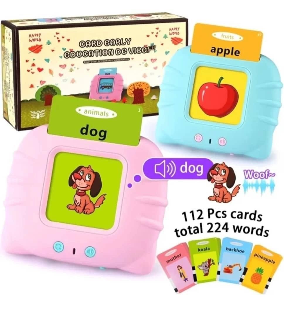 112PCS CARD KIDS EARLY LEARNING EDUCATIONAL DEVICE