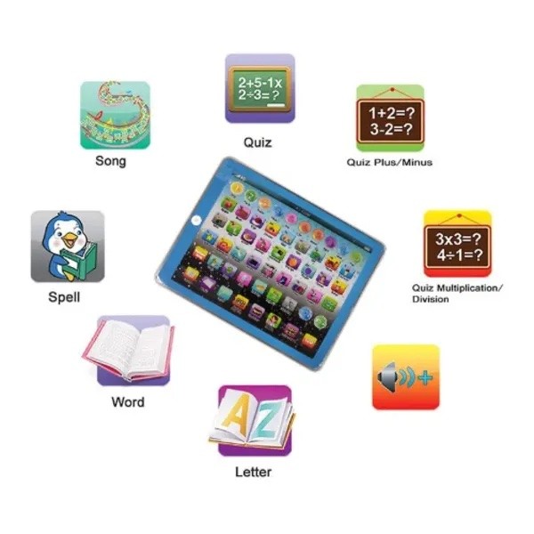 BATTERY-OPERATED EDUCATIONAL PLAYPAD TABLET