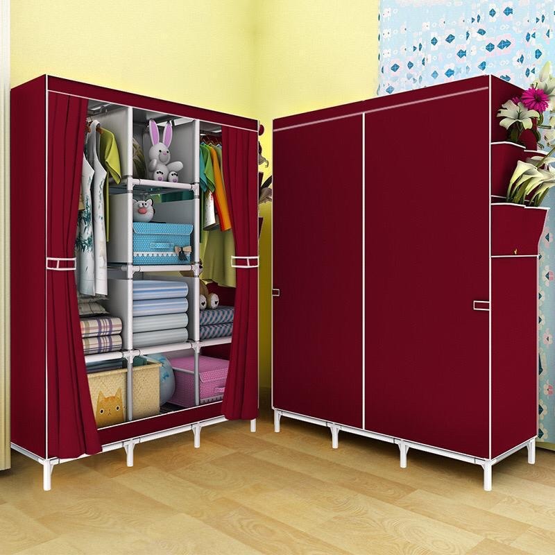 8 COMPARTMENTS CLOTH STORAGE WARDROBE