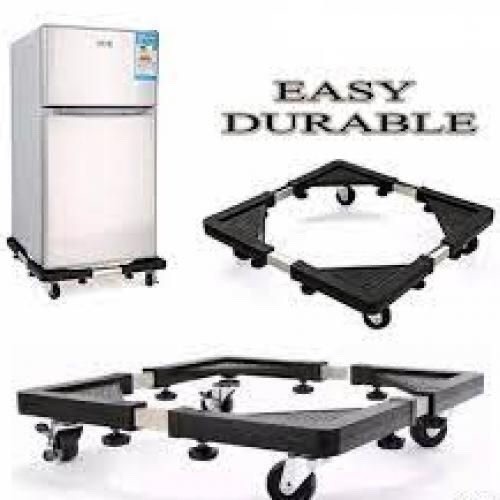 ADJUSTABLE LOAD-BEARING MOVEABLE BASE/STAND FOR FRIDGE & WASHING MACHINE