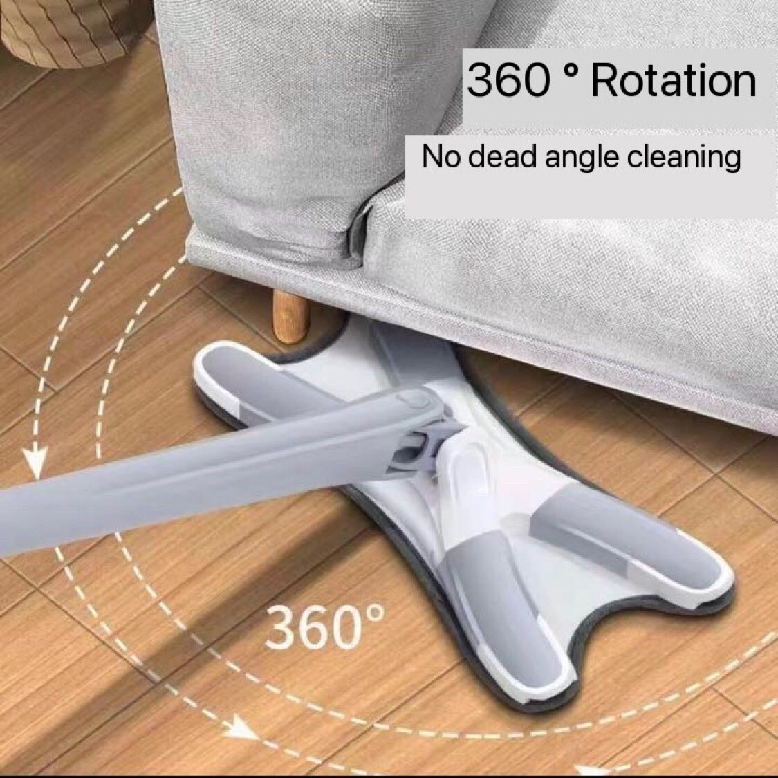 360 DEGREE ROTATIONAL SPIN MOP