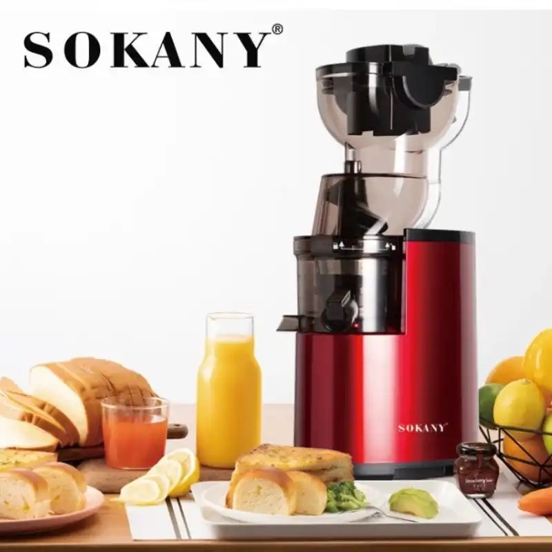 SOKANY ADVANCED TECH SLOW JUICER FOR HIGH NUTRIENT FRUITS & VEGETABLES