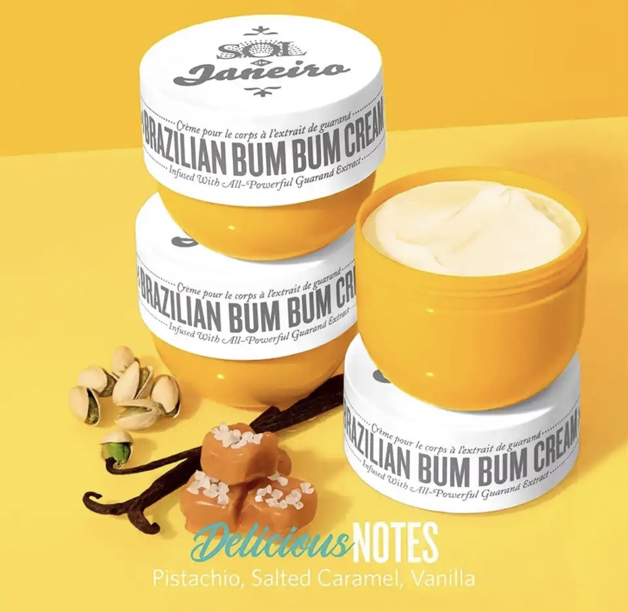 BRAZILIAN BUM BUM VISIBLY FIRMING REFILLABLE BODY CREAM – SKIN FIRMING BODY PASTE WITH THE IRRESISTIBLE SCENT