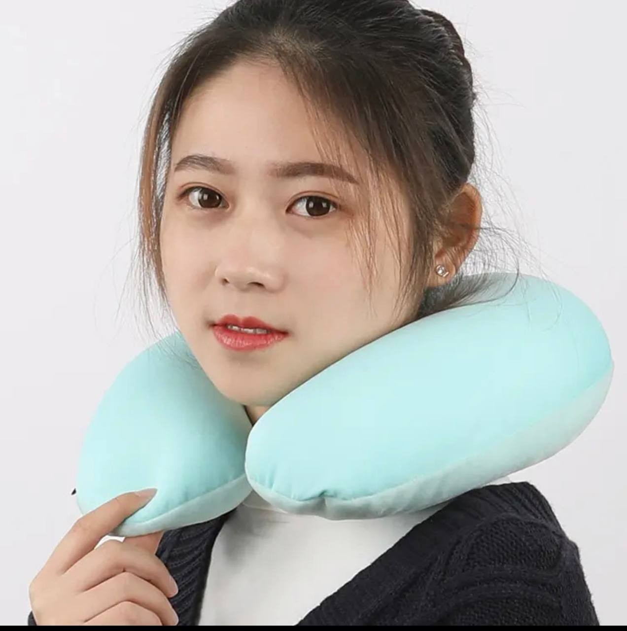 U-SHAPE MEMORY SOFT FOAM TRAVEL NECK PILLOW