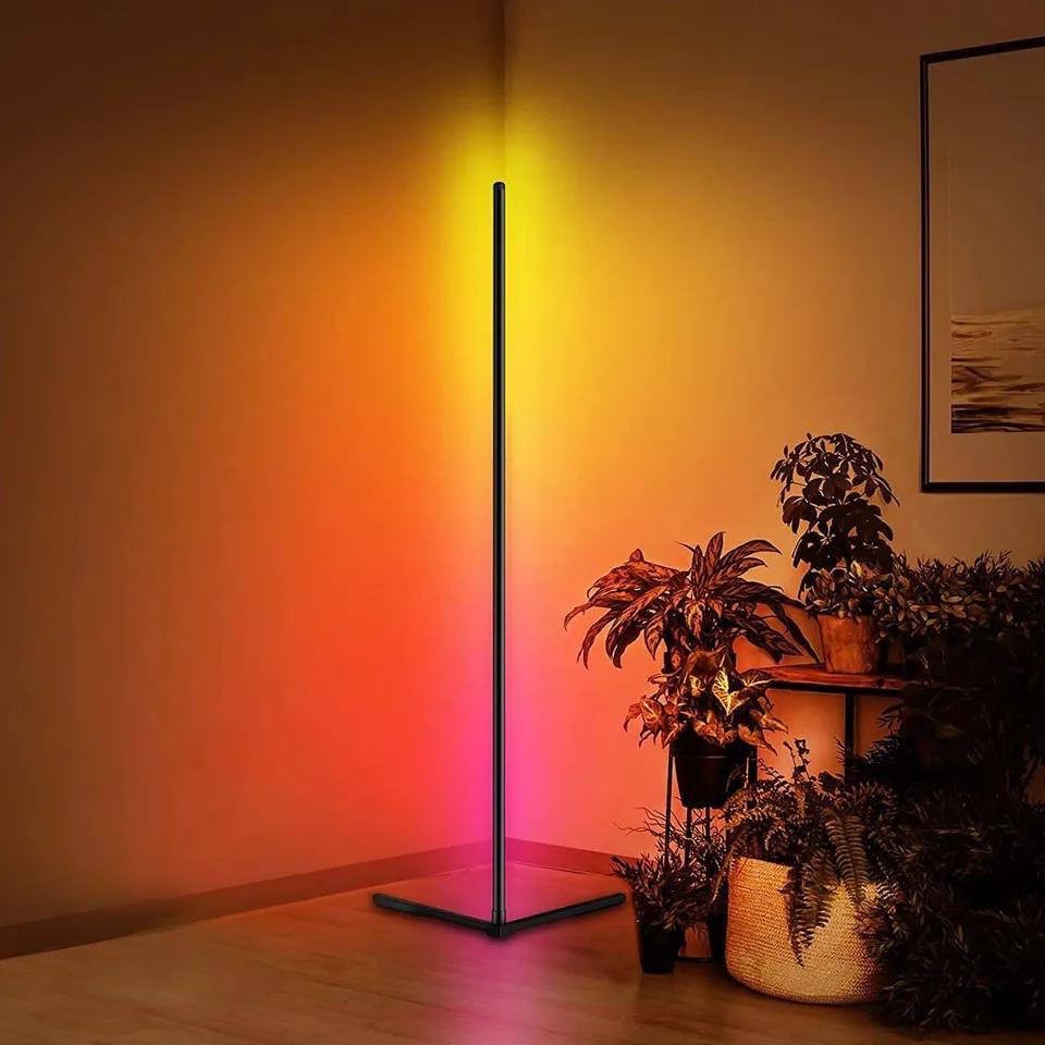 SMART DIMMING ADJUSTABLE RGB/WHITE/WARM WHITE FLOOR INTERIOR DECOR LIGHT