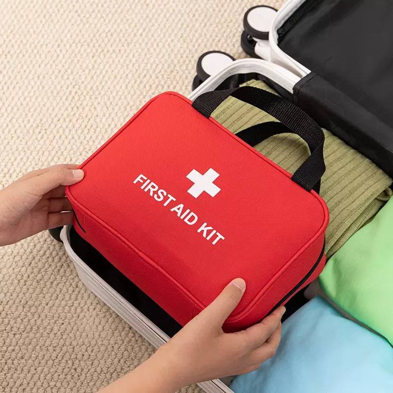COMPACT MEDICAL POUCH – FIRST AID KIT BAG FOR EMERGENCY, HOME & OUTDOOR ACTIVITIES (FIRST AID KIT BAG)