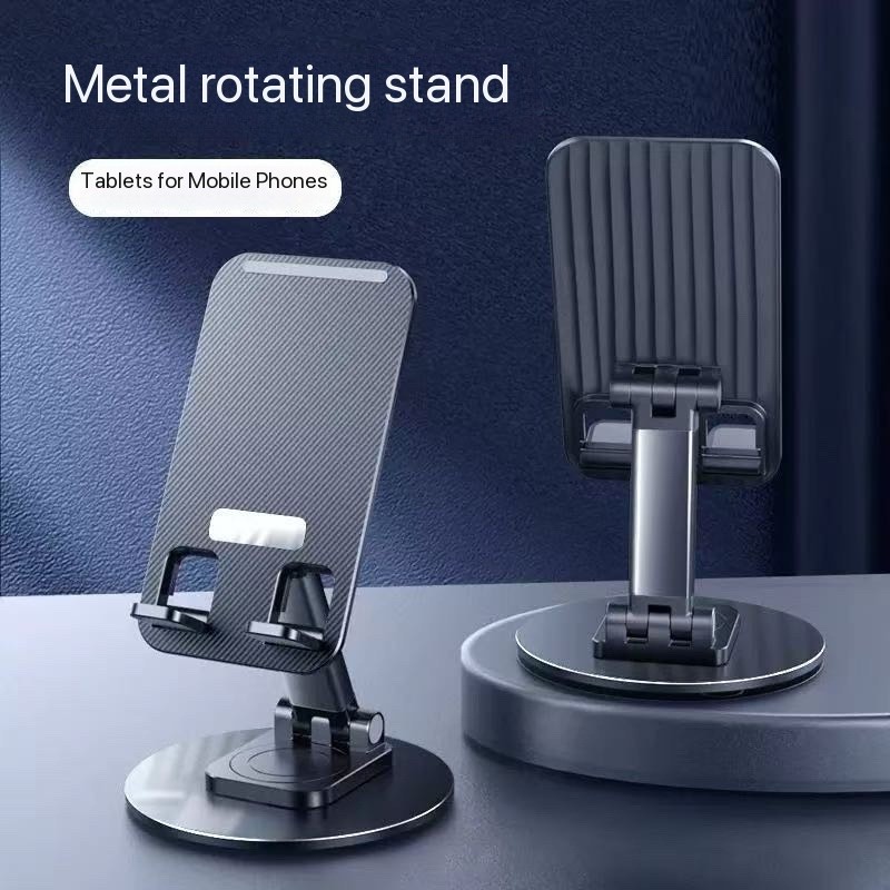 360° ROTATIONAL FOLDABLE METAL PHONE AND TABLET HOLDER