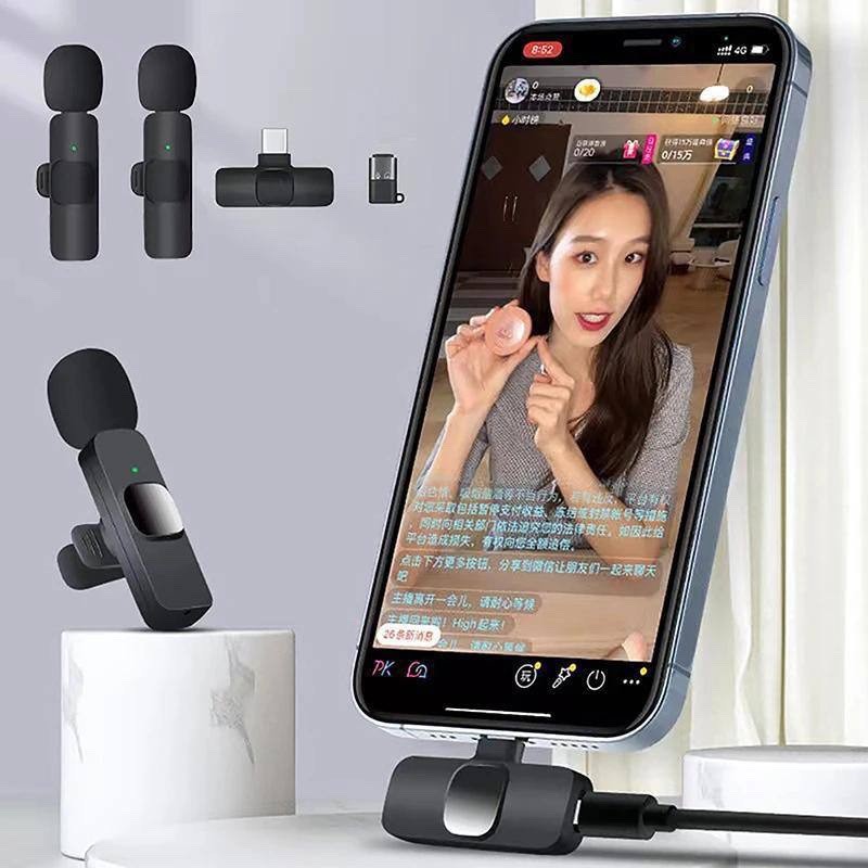 K9 (3in1) WIRELESS LAPEL DOUBLE MICROPHONE